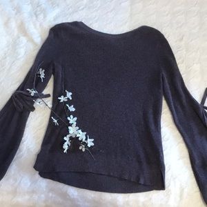 American Eagle Open-Sleeve Sweater💜